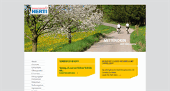 Desktop Screenshot of herti.ch