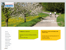 Tablet Screenshot of herti.ch